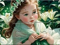 Game Jigsaw Puzzle: Forest Baby Fairy