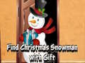 Game Find Christmas Snowman with Gift