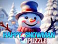 Game Happy Snowman Puzzle