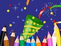 Game Coloring Book: Happy New Year