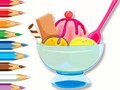 Jeu Coloring Book: Ice Cream Sundae