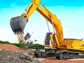 Game Excavator Crane Driving Sim