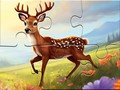 Game Jigsaw Puzzle: Running Deer