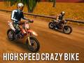 Game High Speed Crazy Bike