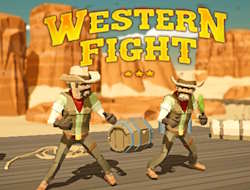 Jeu Combat occidental .