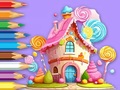 Game Coloring Book: Lollipop House