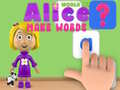 Game World of Alice Make Words