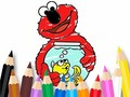 Game Coloring Book: Elmo New Friend