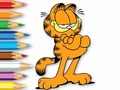 Game Coloring Book: Garfield Hamburger