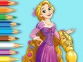 Game Coloring Book: Princess Rapunzel