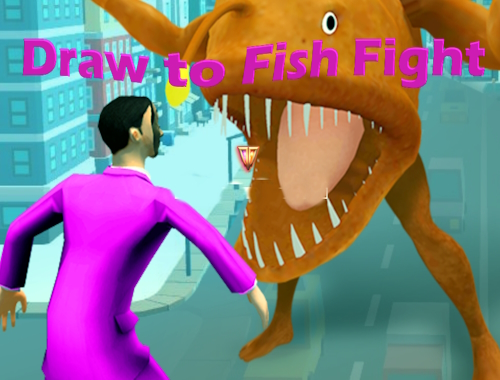 Jeu Dessiner au combat de poissons 