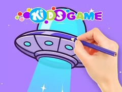Jeu Coloring Book: Spaceship In Planet