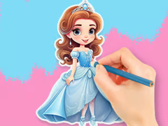 Game Coloring Book: Chibi Princess