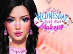 Game Wednesday Soft Girl Makeup