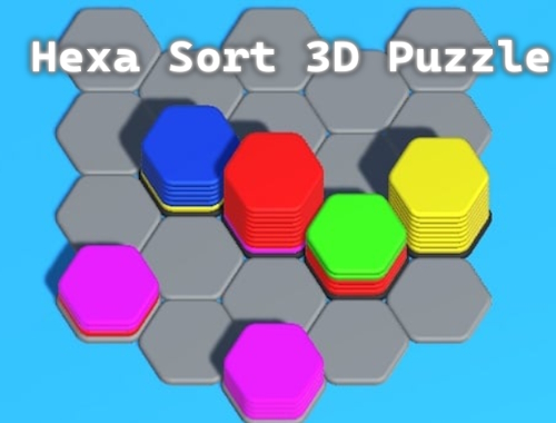 Jeu Puzzle 3D de tri hexadécimal 