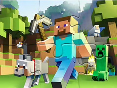Game Jigsaw Puzzle: Minecrafter
