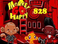 Jeu Monkey Go Happy Stage 828