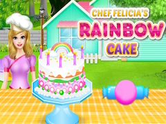 Game Chef Felicia`s Rainbow Cake