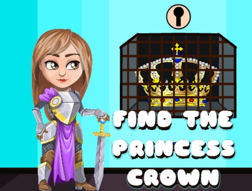 Jeu Trouvez la couronne de princesse 