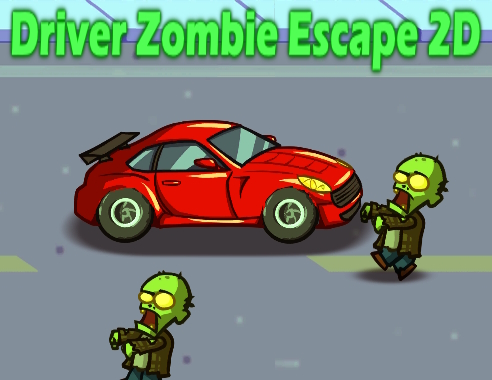 Jeu Pilote Zombie Escape 2D 