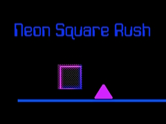 Game Neon square Rush