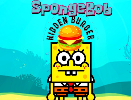 Jeu Burger caché de Bob l'éponge .