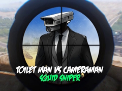 Jeu Toilet Man vs Cameraman Squid Sniper