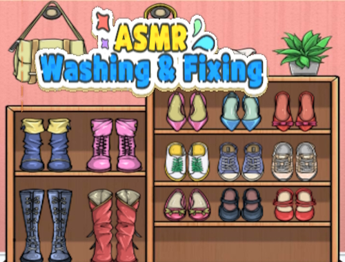 Jeu ASMR Lavage et fixation .