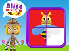 Game World of Alice Animals Puzzle