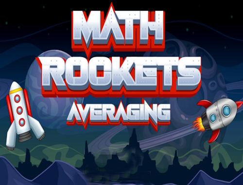 Jeu Calcul de la moyenne des fusées mathématiques .