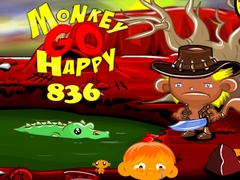 Jeu Monkey Go Happy Stage 836