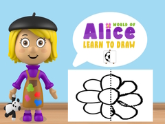 Jeu World of Alice Learn to Draw