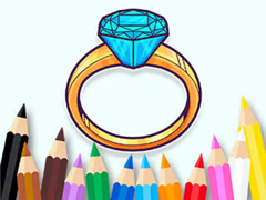 Game Coloring Book: Gemstone Ring