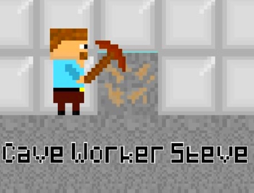 Jeu Steve, ouvrier des cavernes 