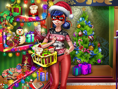 Jeu Dotted Girl Christmas Shopping