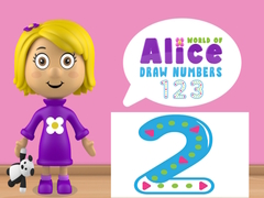 Jeu World of Alice Draw Numbers