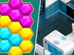 Jeu Hexa Blast Game Puzzle