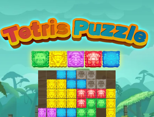 Jeu Casse-tête Tetris .