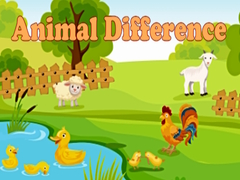 Jeu Animal Difference