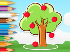 Jeu Coloring Book: Apple Tree