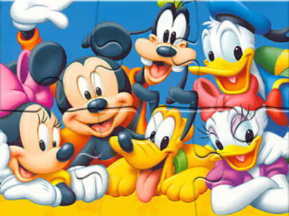 Jeu Puzzle : Mickey Mouse 