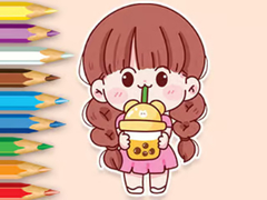 Jeu Coloring Book: Lovely Girl