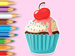 Jeu Coloring Book: Apple Cupcake