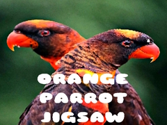 Jeu Orange Parrot Jigsaw