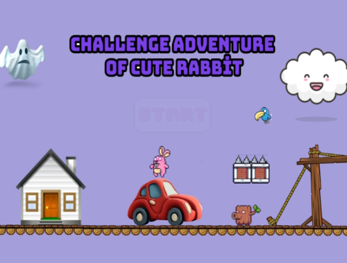 Jeu Défi aventure du lapin mignon .