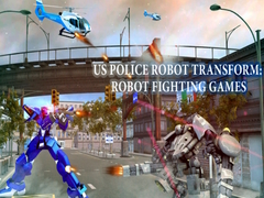 Jeu US Police Robot Transform: Robot  fighting games