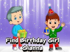 Jeu Find Birthday Girl Gianna