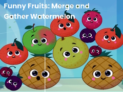 Jeu Funny fruits: merge and gather watermelon