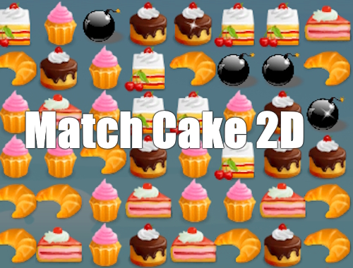 Jeu Gâteau aux allumettes 2D 