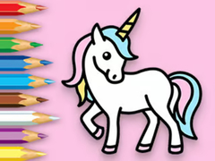 Jeu Coloring Book: Happy Unicorn